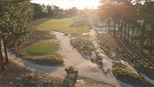 Course prep and sustainability at Pinehurst Resort and Country Club