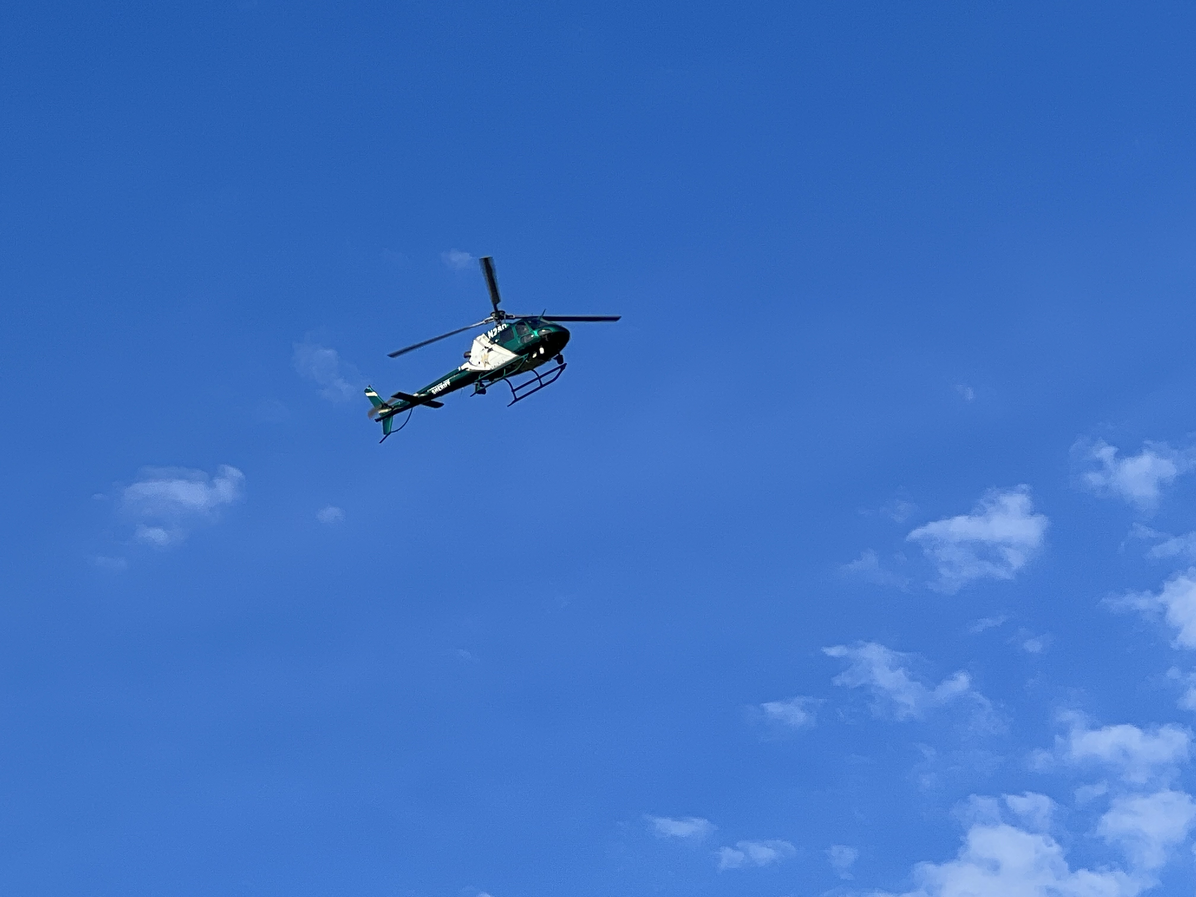 Helicopter over Eagles Golf Club